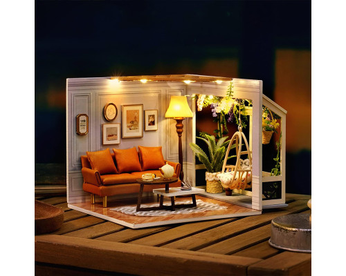 Кукольный дом конструктор DIY Cute Room H-025 Warm moment