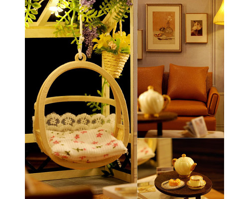 Кукольный дом конструктор DIY Cute Room H-025 Warm moment