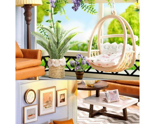 Кукольный дом конструктор DIY Cute Room H-025 Warm moment