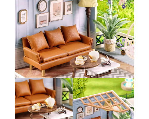Кукольный дом конструктор DIY Cute Room H-025 Warm moment