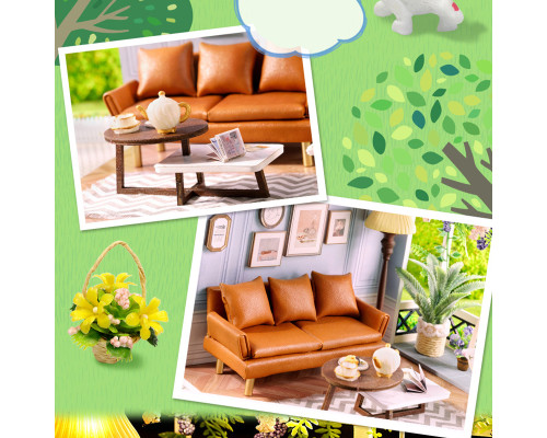 Кукольный дом конструктор DIY Cute Room H-025 Warm moment