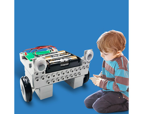 STEM-конструктор TXMR-004 программируемый робомобиль на АКБ с дистанционным управлением