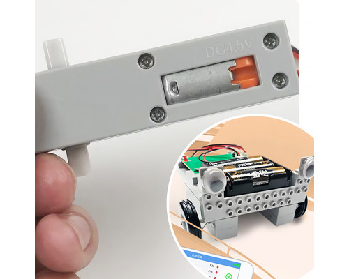 STEM-конструктор TXMR-004 программируемый робомобиль на АКБ с дистанционным управлением