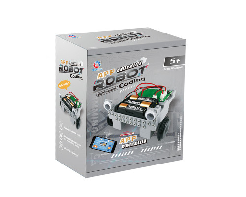 STEM-конструктор TXMR-004 программируемый робомобиль на АКБ с дистанционным управлением