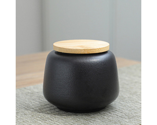 Дорожный набор 45521 для чайной церемонии из 7 предметов керамический Black