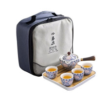 Дорожный набор для чайной церемонии керамический Lotos