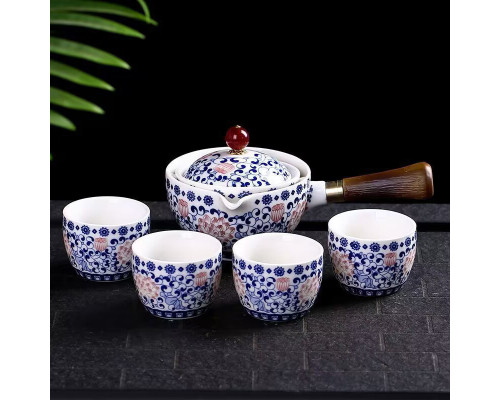 Дорожный набор для чайной церемонии керамический Lotos