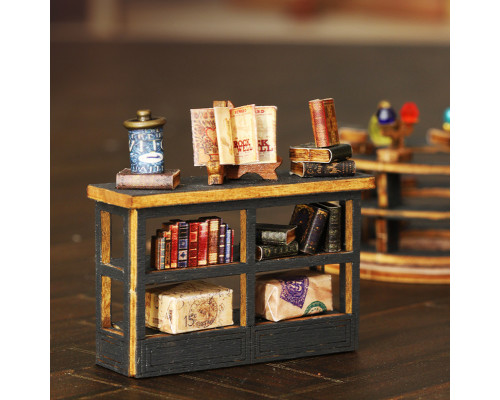 Румбокс магический дом конструктор DIY House ES017-A Twilight Book Cityt сборный румбокс