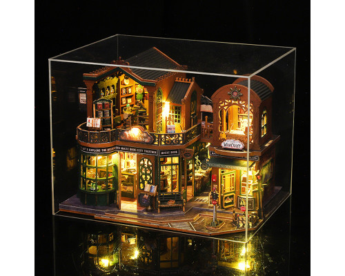 Румбокс магический дом конструктор DIY House ES017-A Twilight Book Cityt сборный румбокс