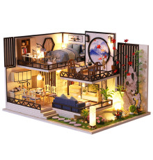 Кукольный дом конструктор DIY House M029-B Bamboo Rhime сборный румбокс