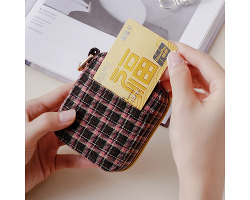 Шкатулка Casegrace SP-01282 для украшений и ювелирных изделий портативная на молнии 9,5*8*4 см