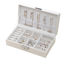 Шкатулка Casegrace SP-01155 для украшений и ювелирных изделий драгоценностей White