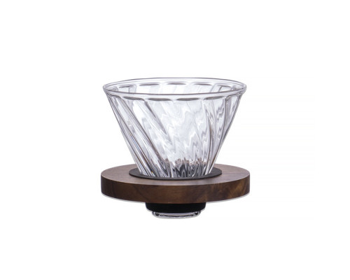 Пуровер Choxila 11732 для заваривания кофе пластиковый Gray 10,5*9*12