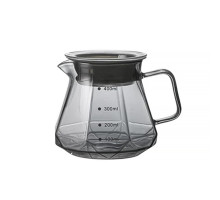 Сервер Choxila 11730 графин для приготовления кофе заварник для пуровера стеклянный 400 мл