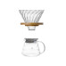 Набор для приготовления кофе Choxila 11737 пуровер сервер стеклянный 500 мл