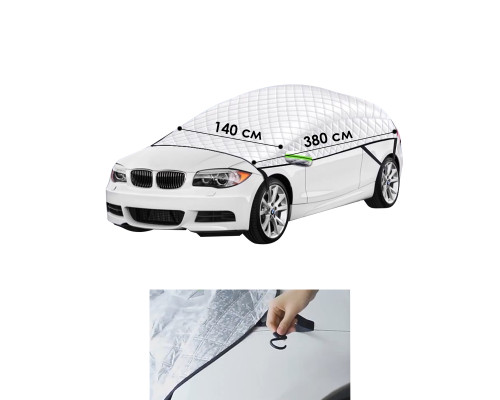 Защитная накидка чехол на лобовое стекло и крышу DF-ORLXD-01 защита окон зеркал от снега и солнца