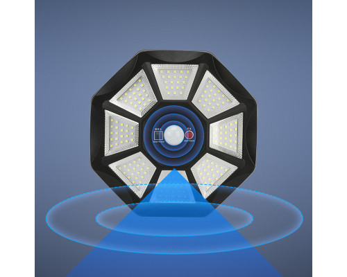 Кемпинговый фонарь X-Balog BL-ZB168A подвесной с солнечной батареей пультом управления водонепроницаемый пластиковый