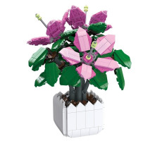 3D конструктор набор строительных блоков JIE-STAR 92363 Lily Azalea 698 деталей пластиковый