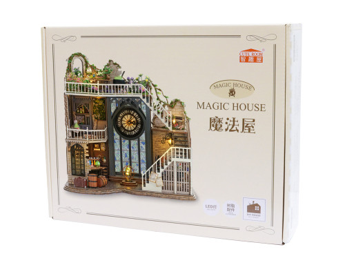 3D конструктор румбокс Cute Room LV-003-B Magic House Домик волшебника в стиле Гарри Поттера DIY