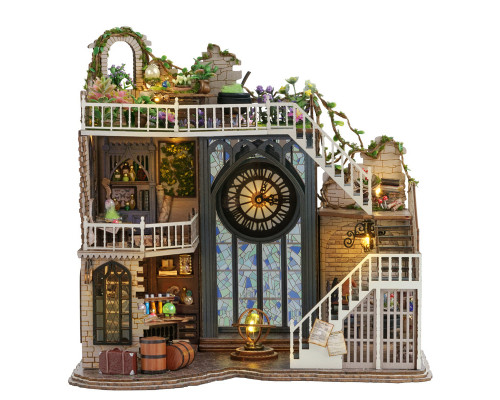 3D конструктор румбокс Cute Room LV-003-B Magic House Домик волшебника в стиле Гарри Поттера DIY