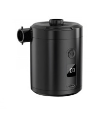 Аккумуляторный воздушный насос для матрасов WQ-022 портативный электронасос на аккумуляторе 5200 мАч Black