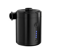 Аккумуляторный воздушный насос для матрасов WQ-023 портативный электронасос на аккумуляторе 5200 мАч