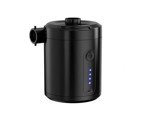 Аккумуляторный воздушный насос для матрасов WQ-023 портативный электронасос на аккумуляторе 5200 мАч