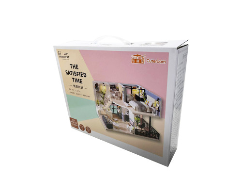 Кукольный дом конструктор DIY Cute Room L-032-B/C Вилла "Уютная жизнь"