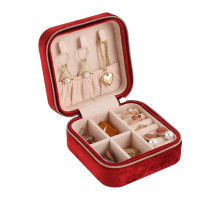Шкатулка для хранения украшений Casegrace SP-01247 органайзер для ювелирных изделий Red
