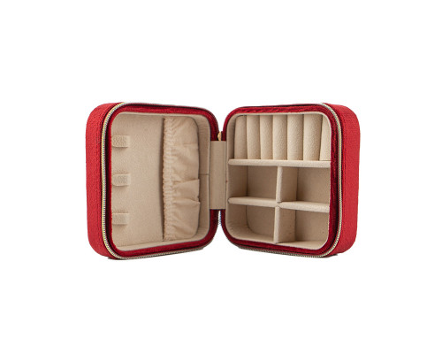 Шкатулка для хранения украшений Casegrace SP-01247 органайзер для ювелирных изделий Red