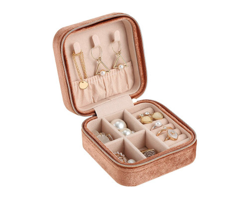 Шкатулка для хранения украшений Casegrace SP-01247 органайзер для ювелирных изделий Brown