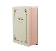 Шкатулка книга Casegrace SP-01115 органайзер для хранения ювелирных изделий White