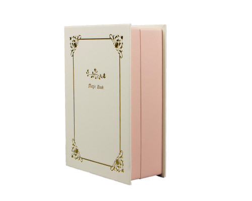 Шкатулка книга Casegrace SP-01115 органайзер для хранения ювелирных изделий White