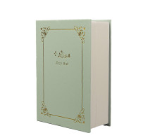 Шкатулка книга Casegrace SP-01115 органайзер для хранения ювелирных изделий Green