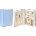 Шкатулка книга Casegrace SP-01115 органайзер для хранения ювелирных изделий Blue
