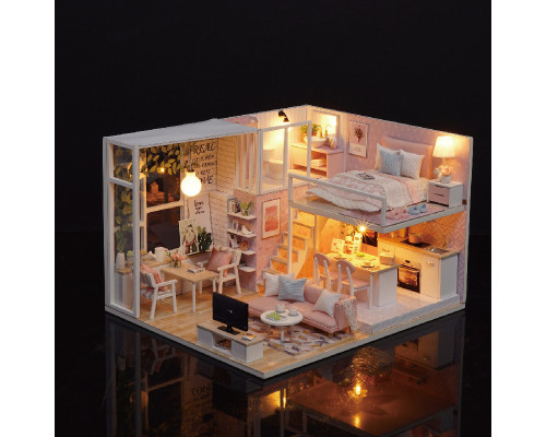 Кукольный дом конструктор DIY Cute Room L-022 Tranquil Life