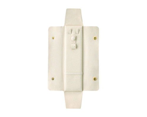 Дорожный футляр Casegrace SP-01345 органайзер для украшений и ювелирных изделий для путешествий White