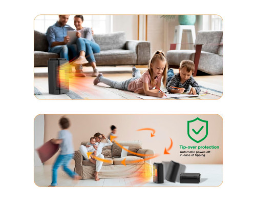 Тепловентилятор керамический YND-1200E 1200 Вт