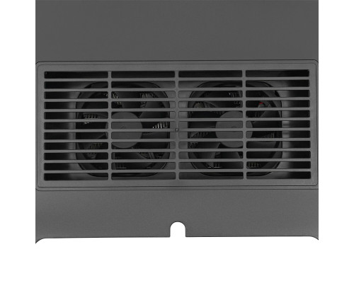 Тепловентилятор керамический Flame YND-BL-02 с пультом имитация камина обогреватель электрический