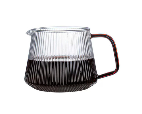 Сервер Ecocoffeetools B360580 графин для приготовления кофе заварник для пуровера стеклянный 360 мл