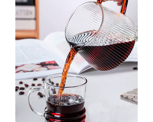 Сервер Ecocoffeetools B360580 графин для приготовления кофе заварник для пуровера стеклянный 360 мл