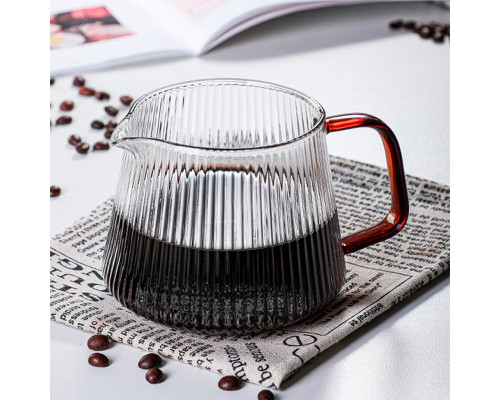 Сервер Ecocoffeetools B360580 графин для приготовления кофе заварник для пуровера стеклянный 360 мл