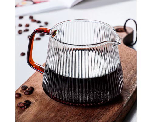 Сервер Ecocoffeetools B360580 графин для приготовления кофе заварник для пуровера стеклянный 360 мл