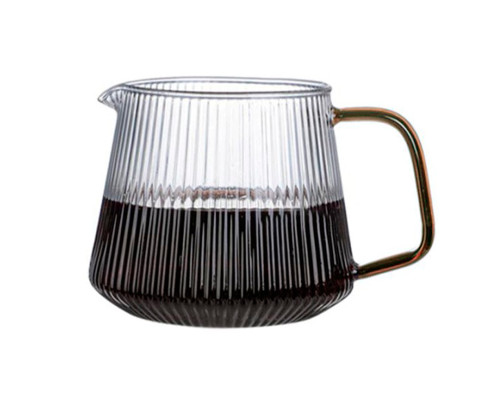 Сервер Ecocoffeetools B360580 графин для приготовления кофе заварник для пуровера стеклянный 580 мл