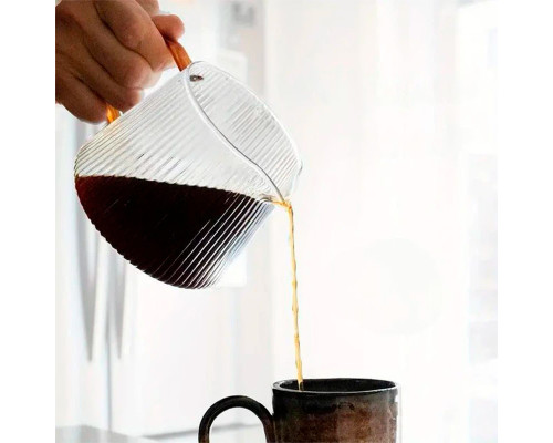 Сервер Ecocoffeetools B360580 графин для приготовления кофе заварник для пуровера стеклянный 580 мл