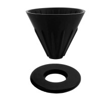 Пуровер Ecocoffeetools GV40 для заваривания кофе Black