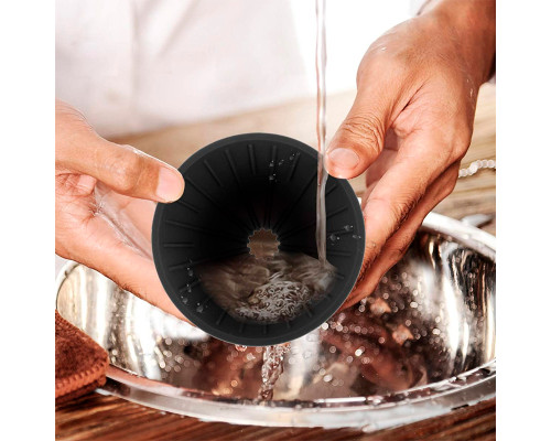 Пуровер Ecocoffeetools GV40 для заваривания кофе Black