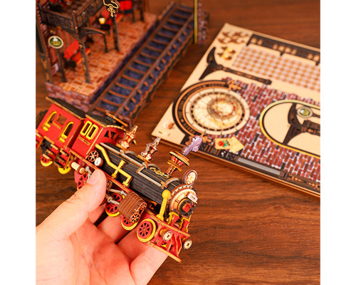 Румбокс магический дом конструктор DIY House XSL-03 Zero Platform Book Nook сборный румбокс