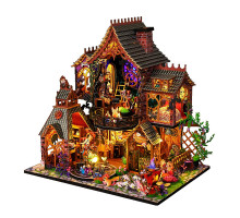 Румбокс магический дом конструктор DIY House ES015-B Magic Forest сборный румбокс с куполом