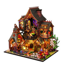 Румбокс магический дом конструктор DIY House ES015-B Magic Forest сборный румбокс с куполом